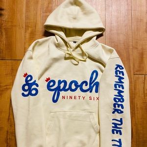 epoch96 off white hoodie Royal lion